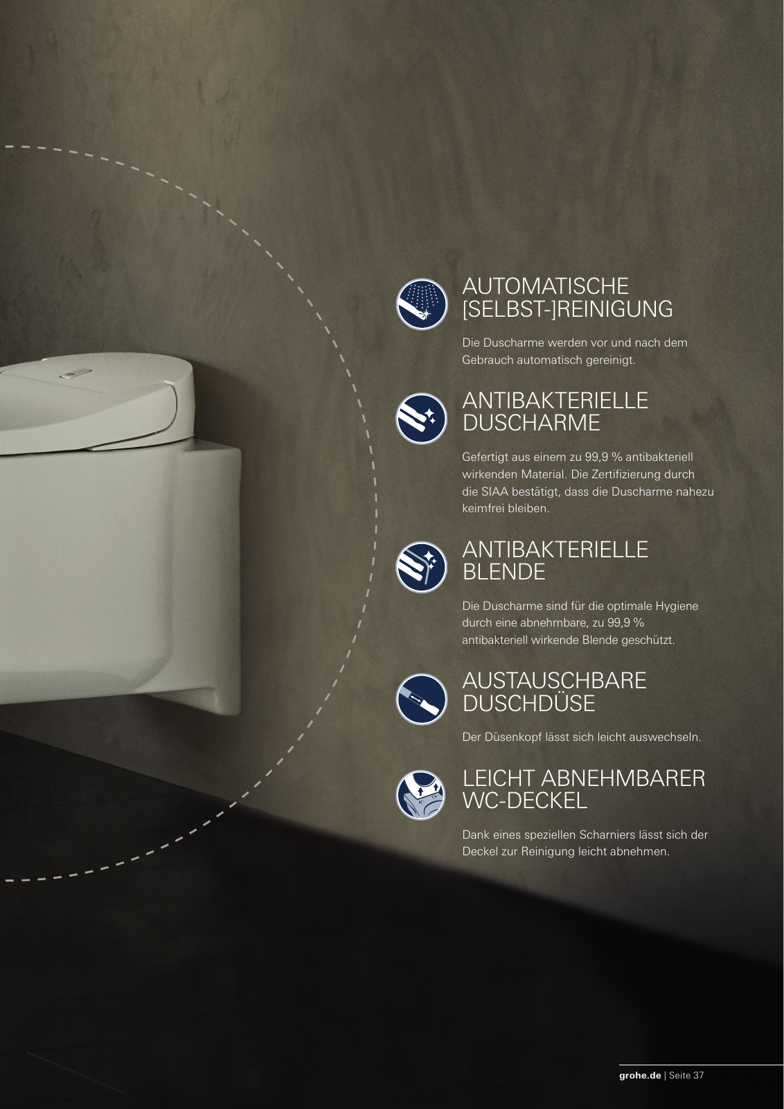 Vorschau GROHE_Shower_Toilet_2017_DE Seite 37