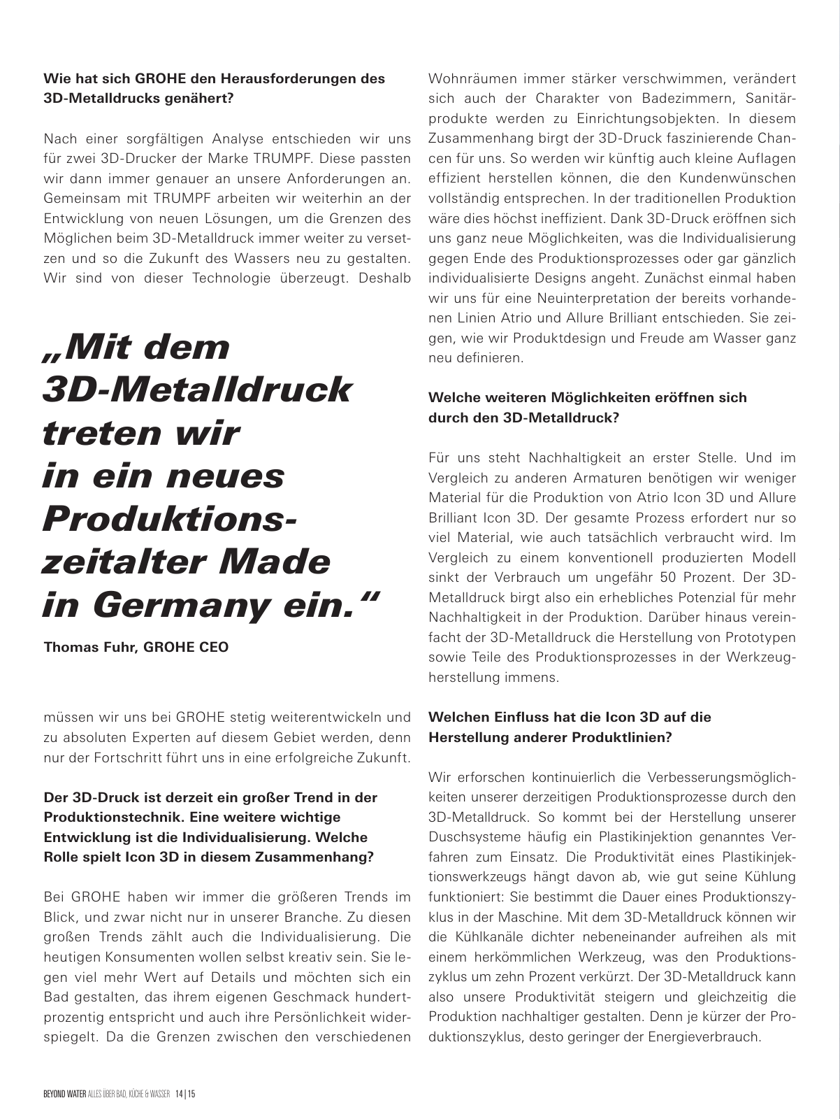 Vorschau GROHE-BW-Magazine-1_de-de Seite 14