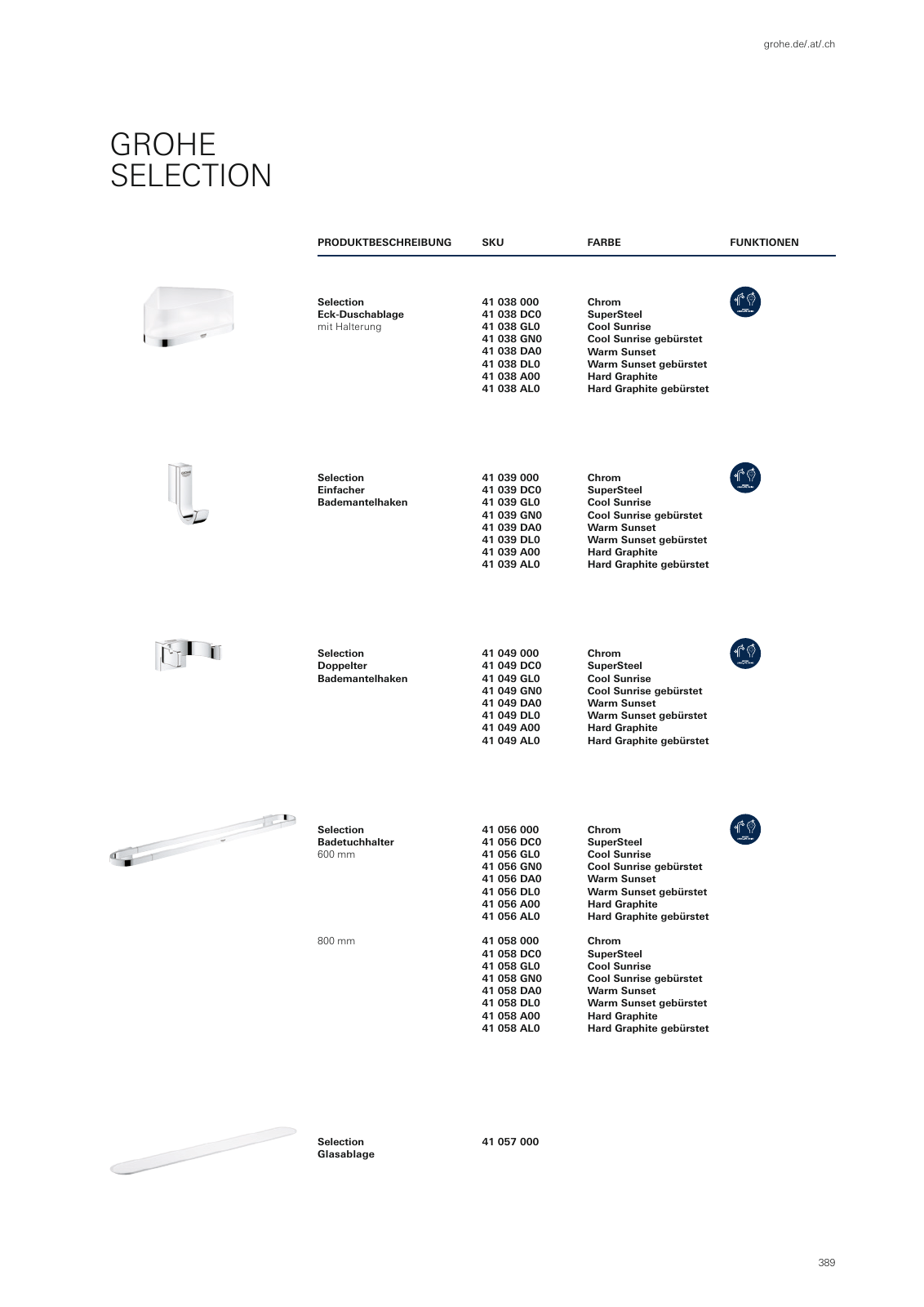 Vorschau GROHE-Bath-Brochure_de-de Seite 393