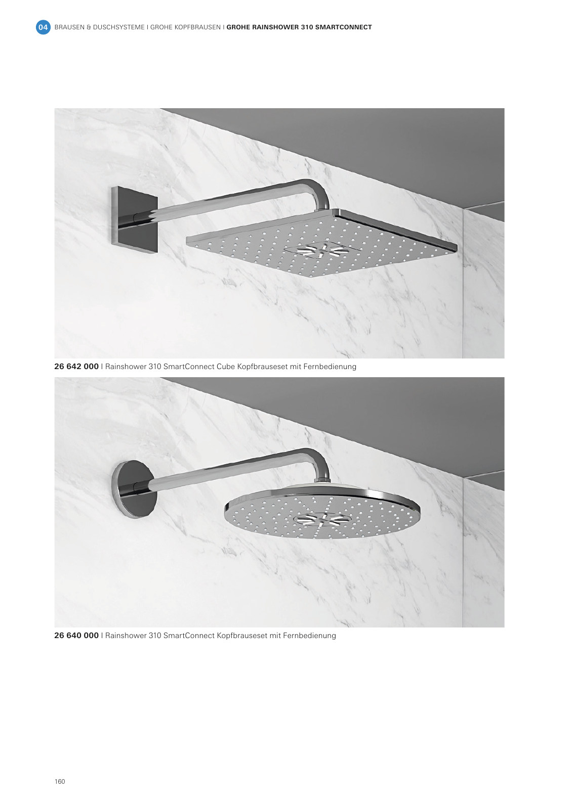 Vorschau GROHE-Bath-Brochure_de-de Seite 164