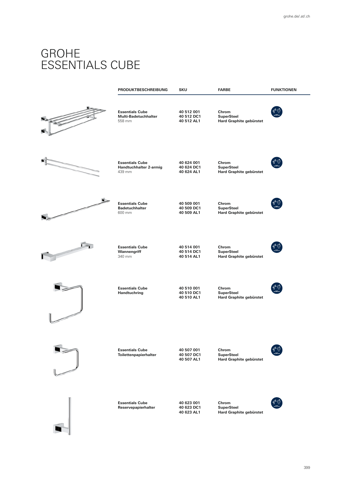 Vorschau GROHE-Bath-Brochure_de-de Seite 403