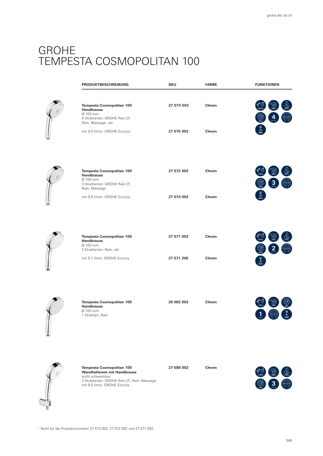 Vorschau GROHE-Bath-Brochure_de-de Seite 353