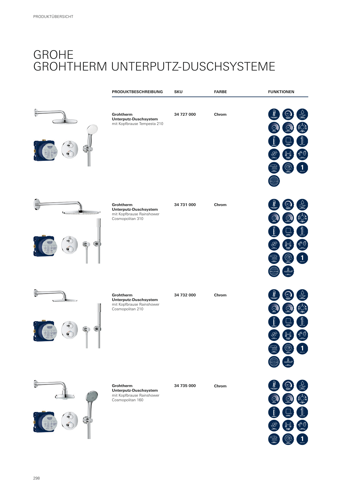 Vorschau GROHE-Bath-Brochure_de-de Seite 302