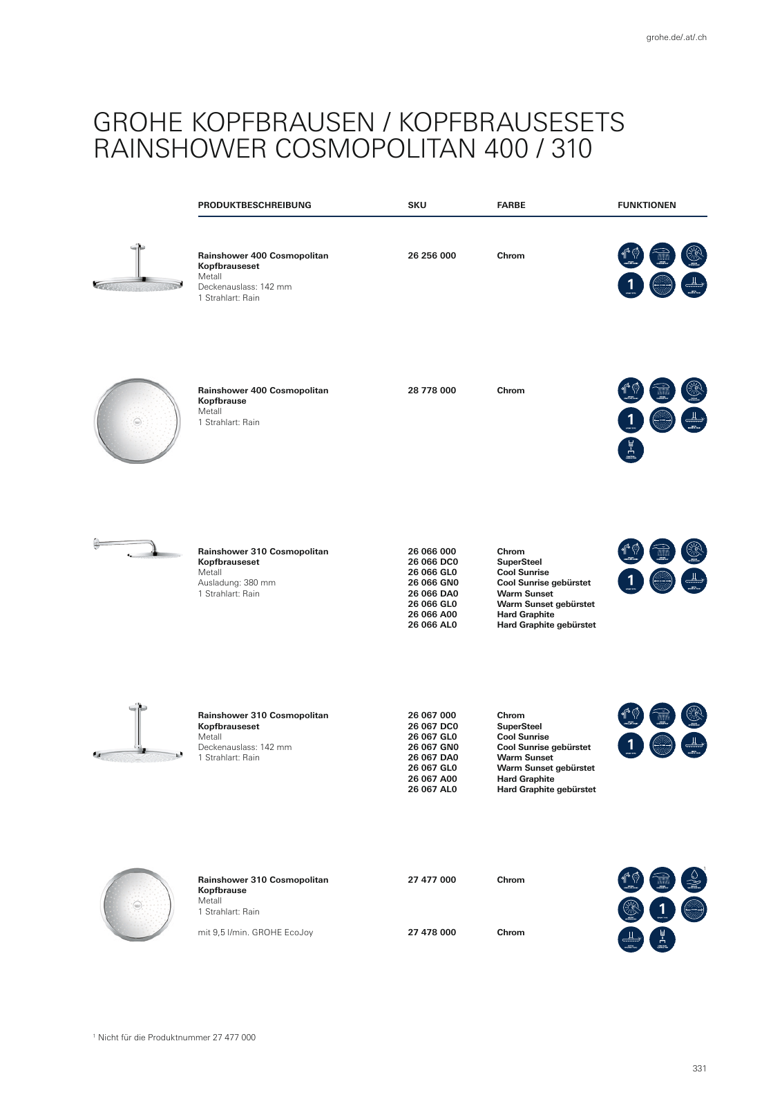 Vorschau GROHE-Bath-Brochure_de-de Seite 335