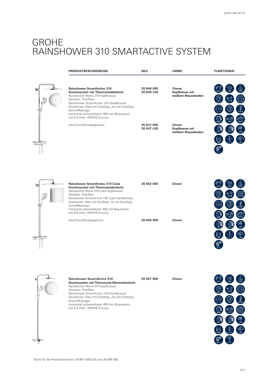 Vorschau GROHE-Bath-Brochure_de-de Seite 317