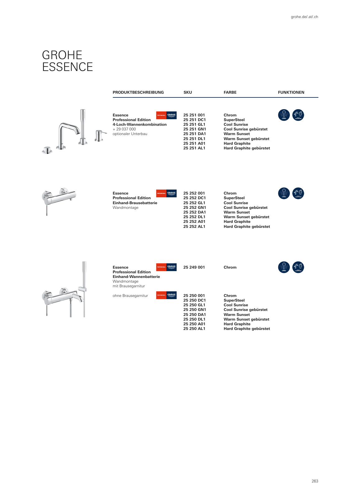 Vorschau GROHE-Bath-Brochure_de-de Seite 267