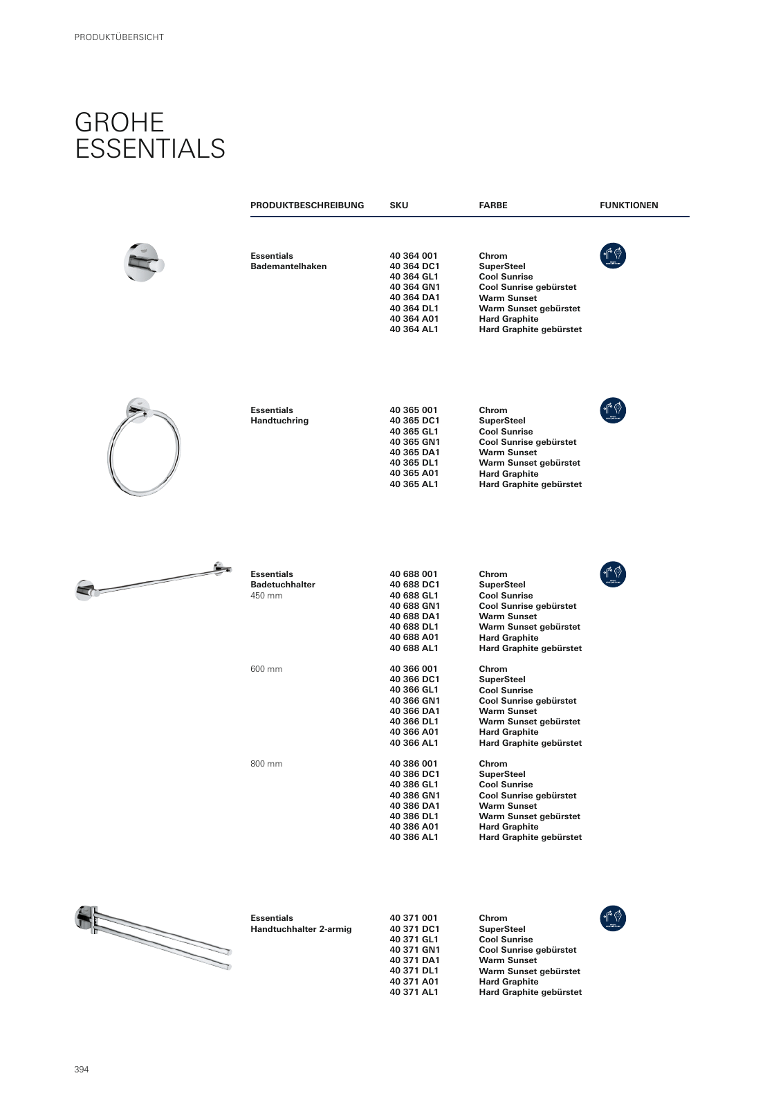 Vorschau GROHE-Bath-Brochure_de-de Seite 398