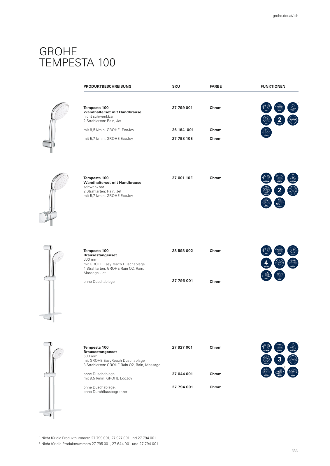 Vorschau GROHE-Bath-Brochure_de-de Seite 357