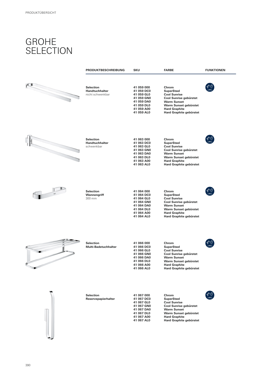 Vorschau GROHE-Bath-Brochure_de-de Seite 394
