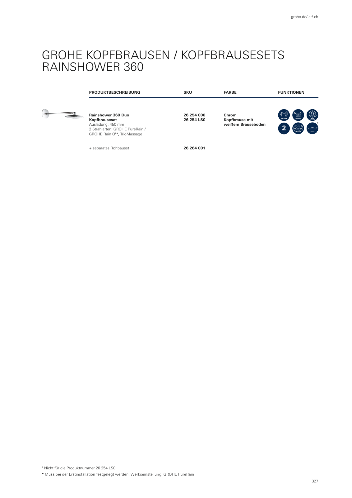 Vorschau GROHE-Bath-Brochure_de-de Seite 331