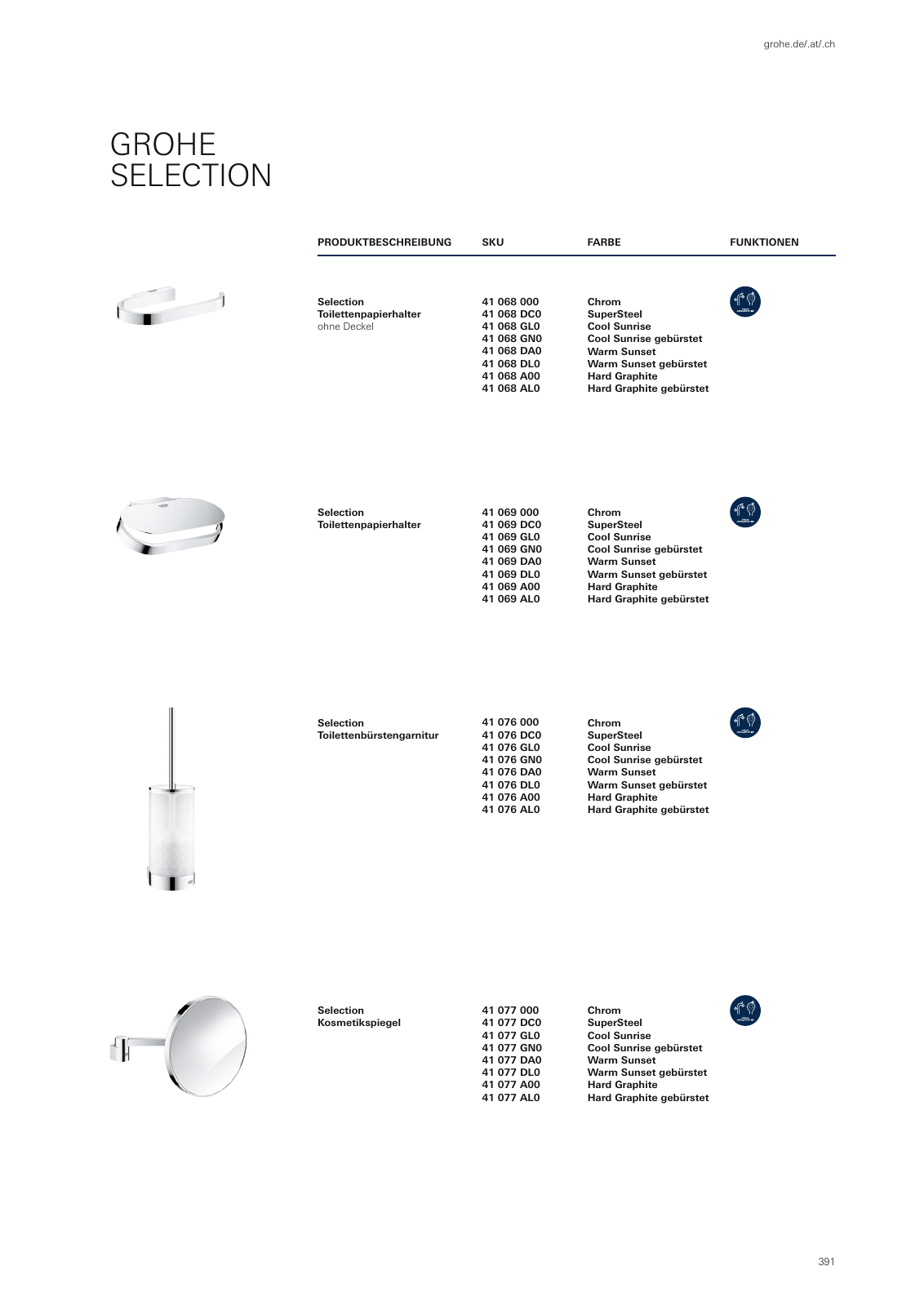 Vorschau GROHE-Bath-Brochure_de-de Seite 395
