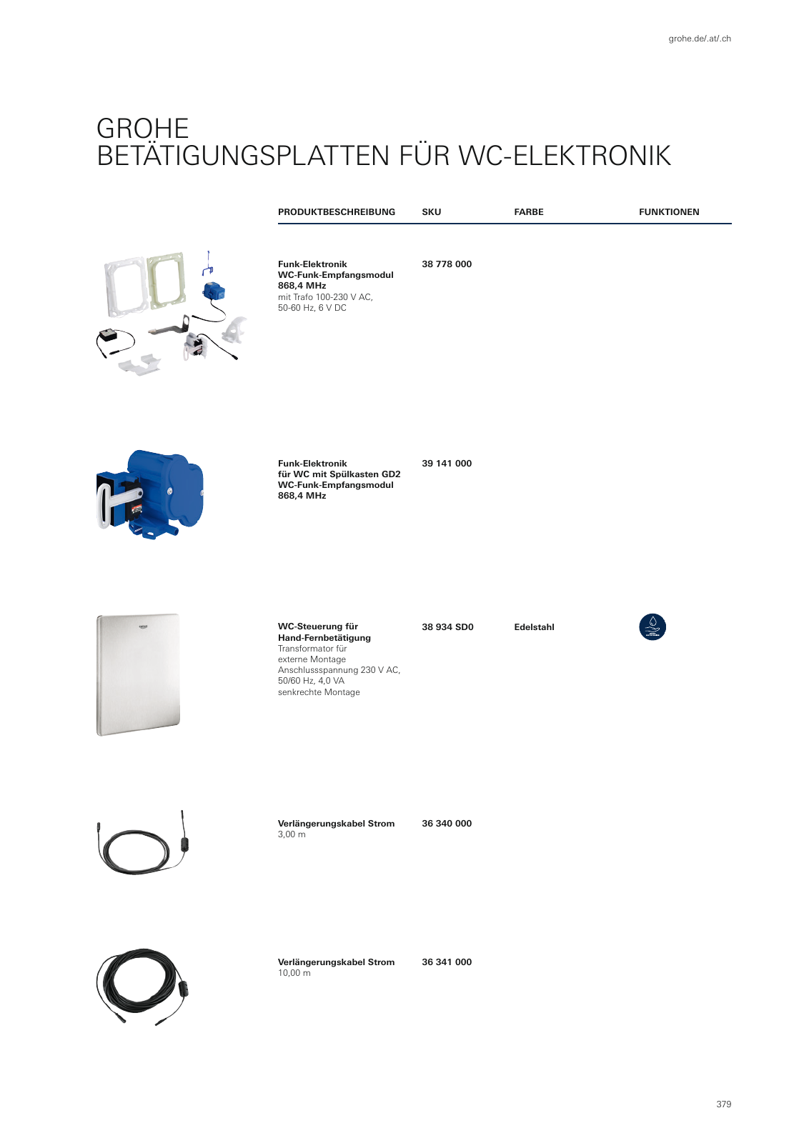 Vorschau GROHE-Bath-Brochure_de-de Seite 383
