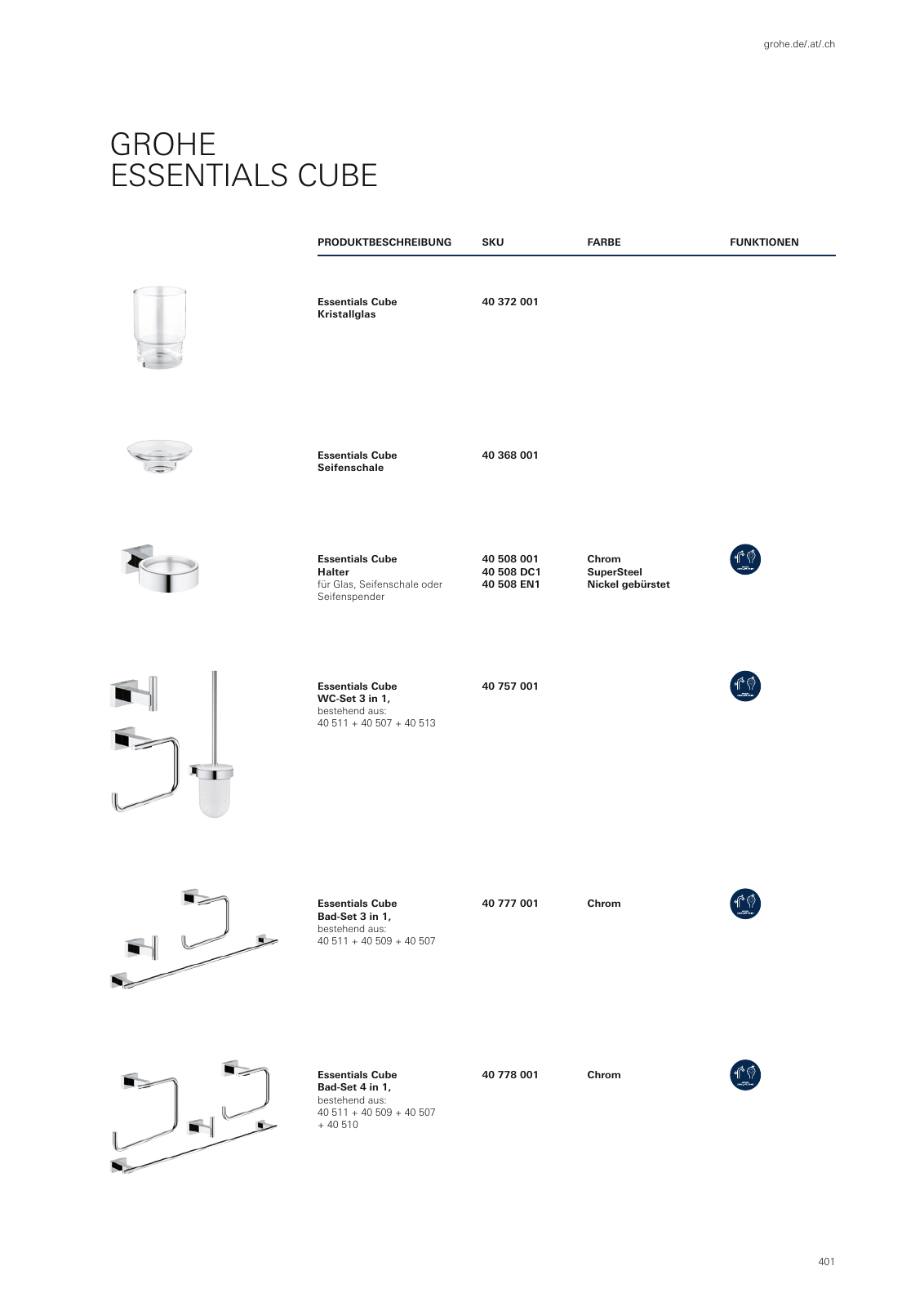 Vorschau GROHE-Bath-Brochure_de-de Seite 405