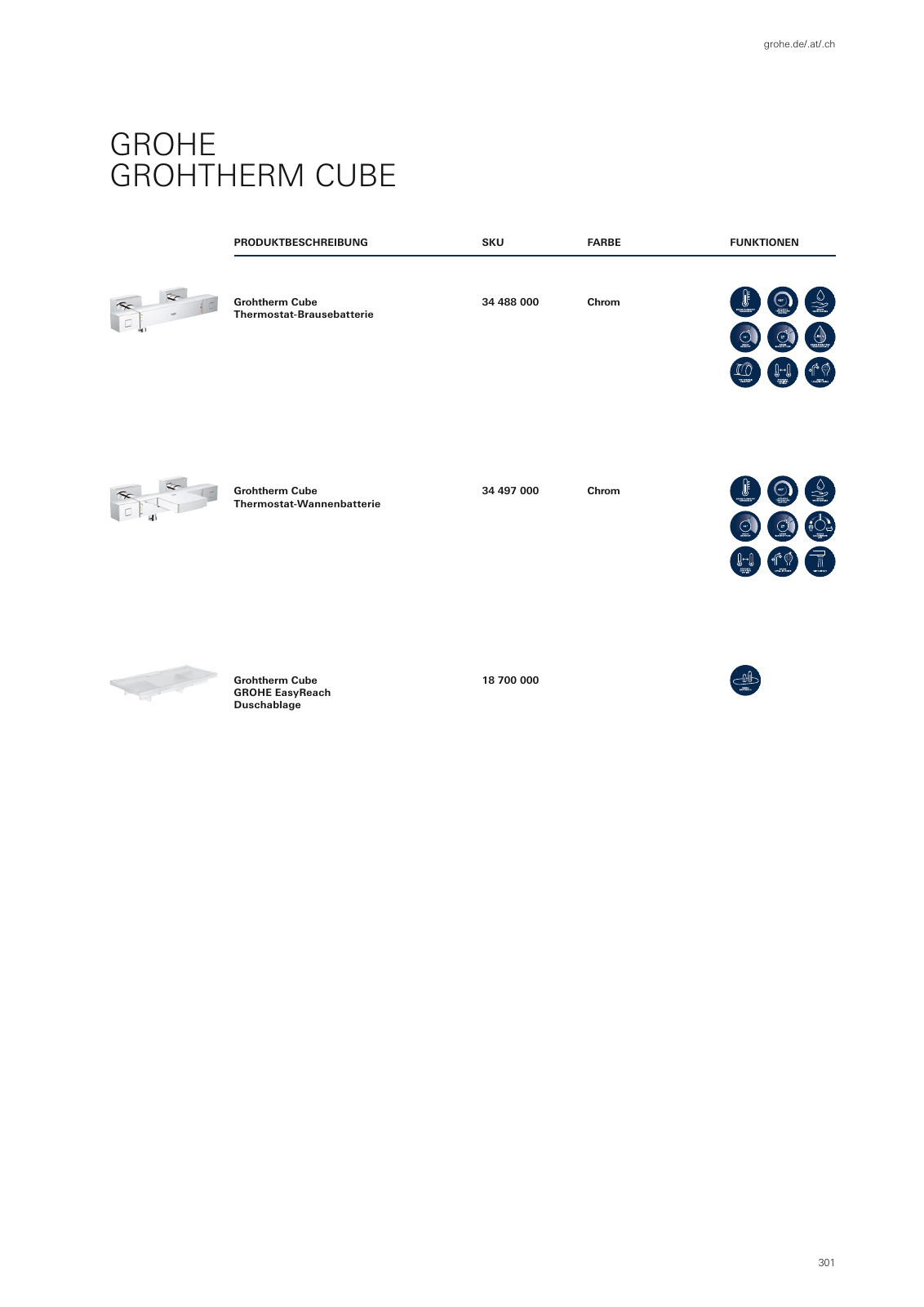 Vorschau GROHE-Bath-Brochure_de-de Seite 305