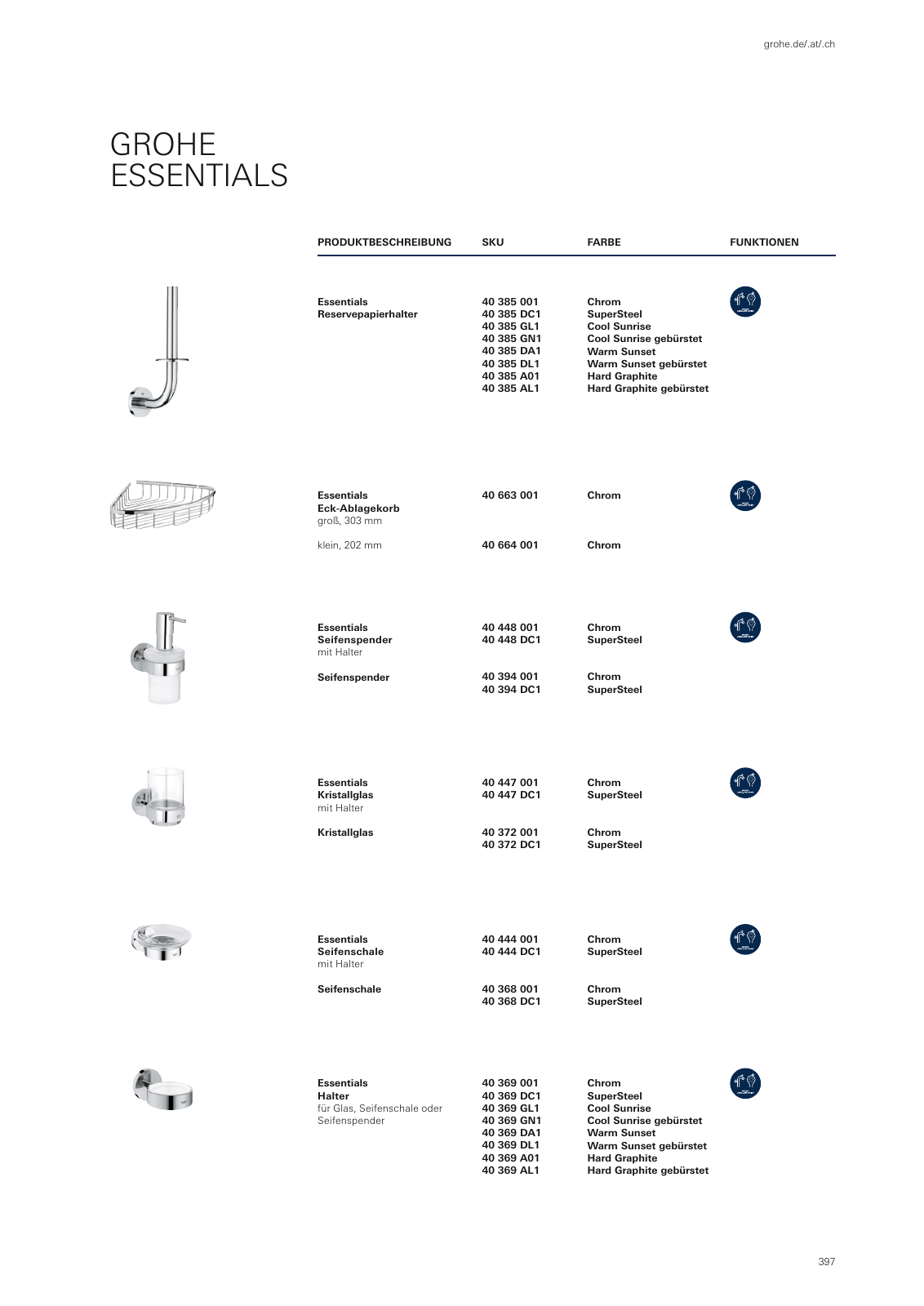 Vorschau GROHE-Bath-Brochure_de-de Seite 401
