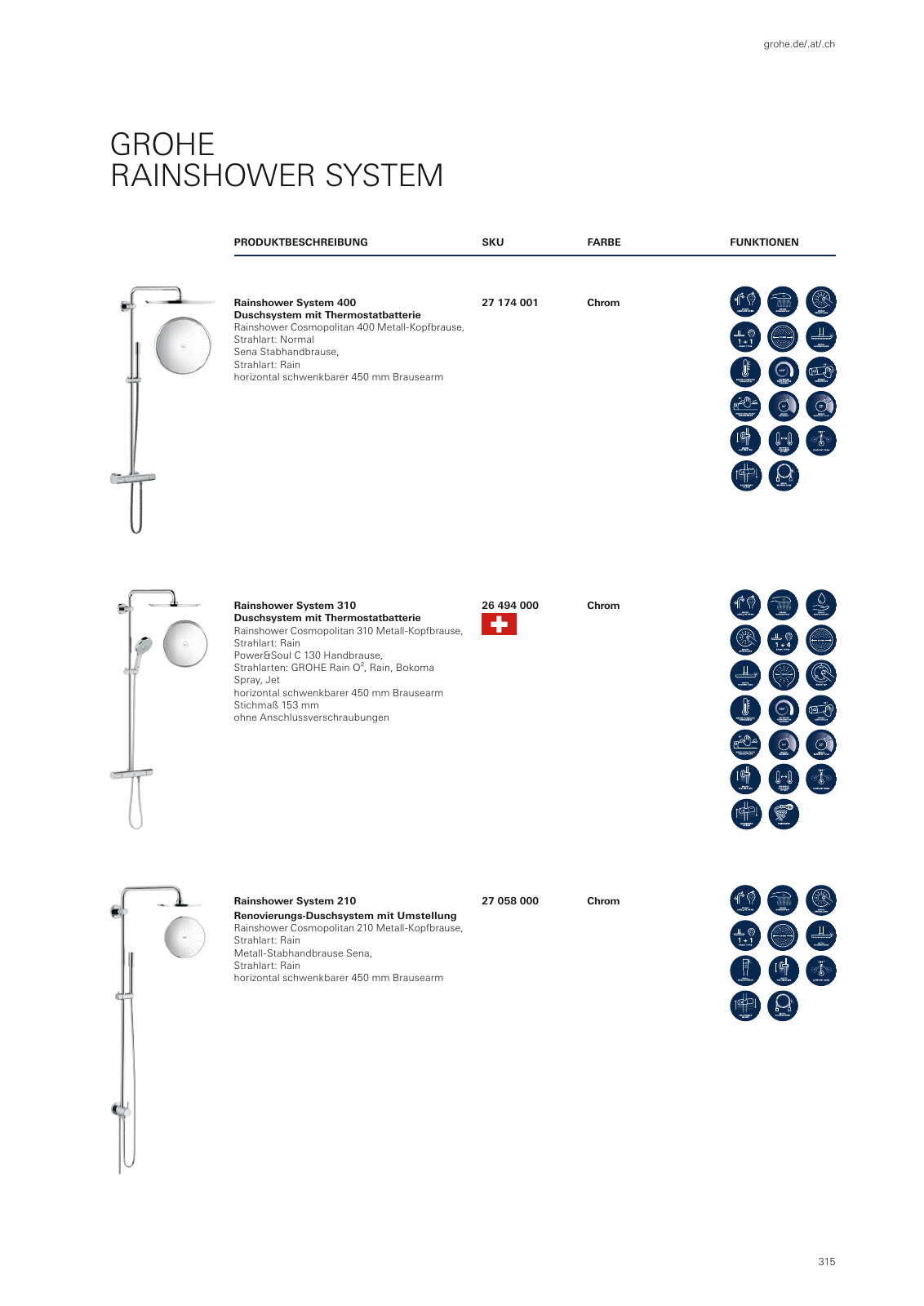 Vorschau GROHE-Bath-Brochure_de-de Seite 319