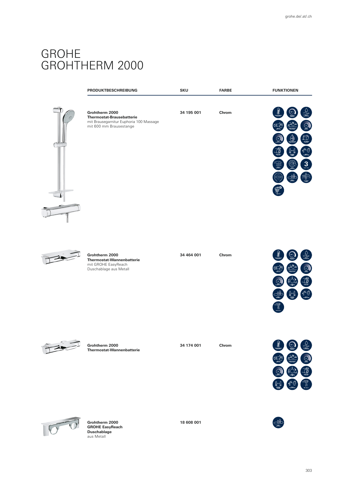 Vorschau GROHE-Bath-Brochure_de-de Seite 307