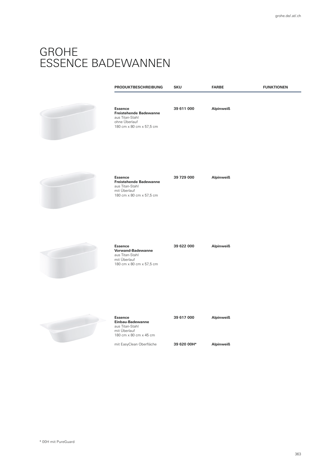 Vorschau GROHE-Bath-Brochure_de-de Seite 367