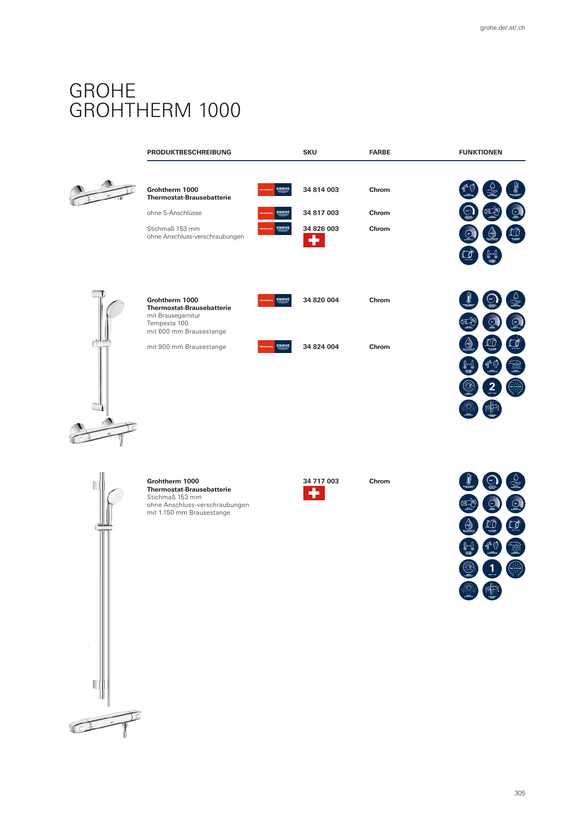 Vorschau GROHE-Bath-Brochure_de-de Seite 309