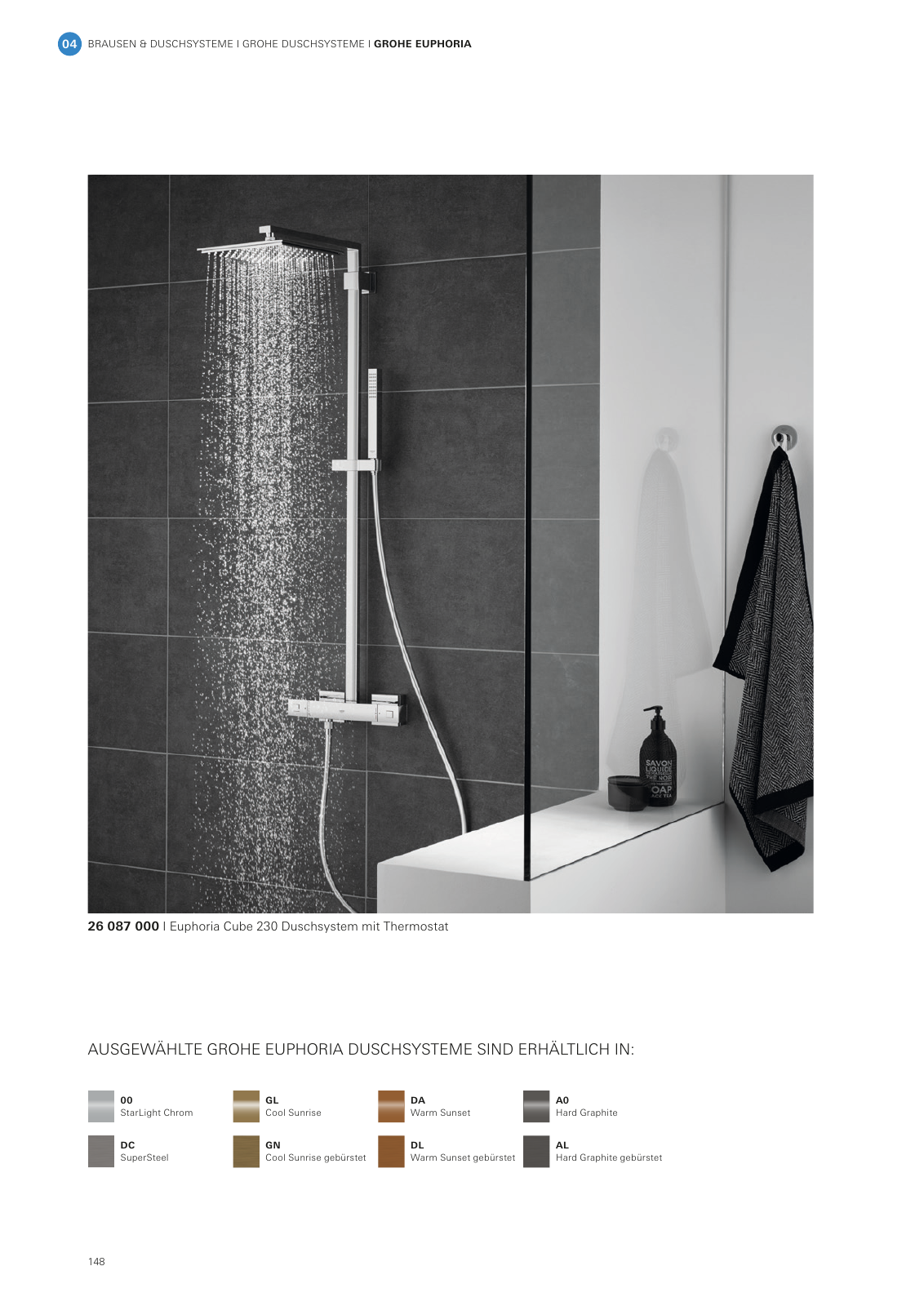 Vorschau GROHE-Bath-Brochure_de-de Seite 152