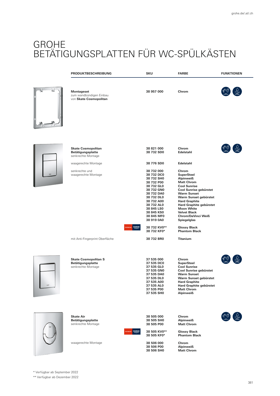 Vorschau GROHE-Bath-Brochure_de-de Seite 385
