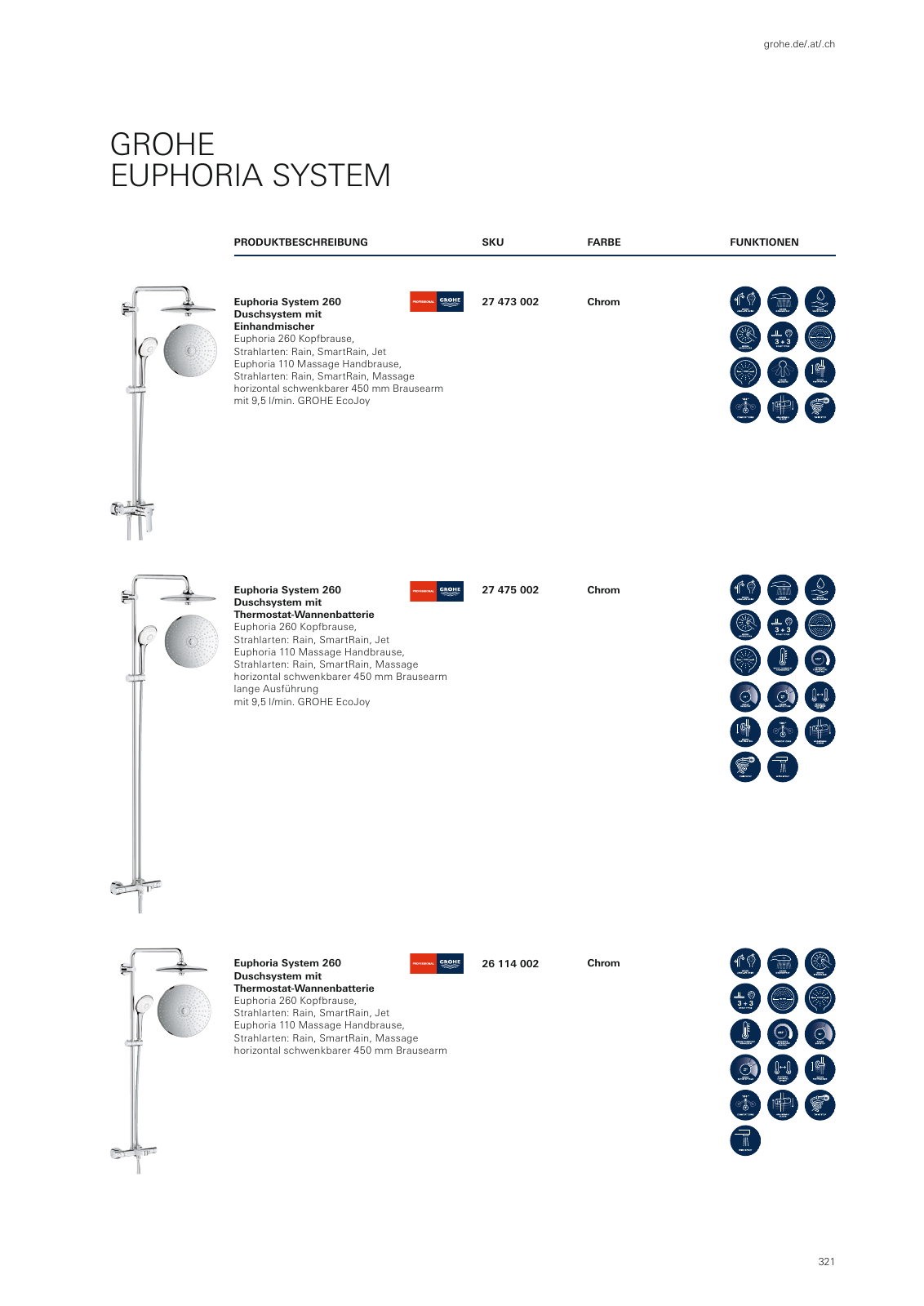 Vorschau GROHE-Bath-Brochure_de-de Seite 325