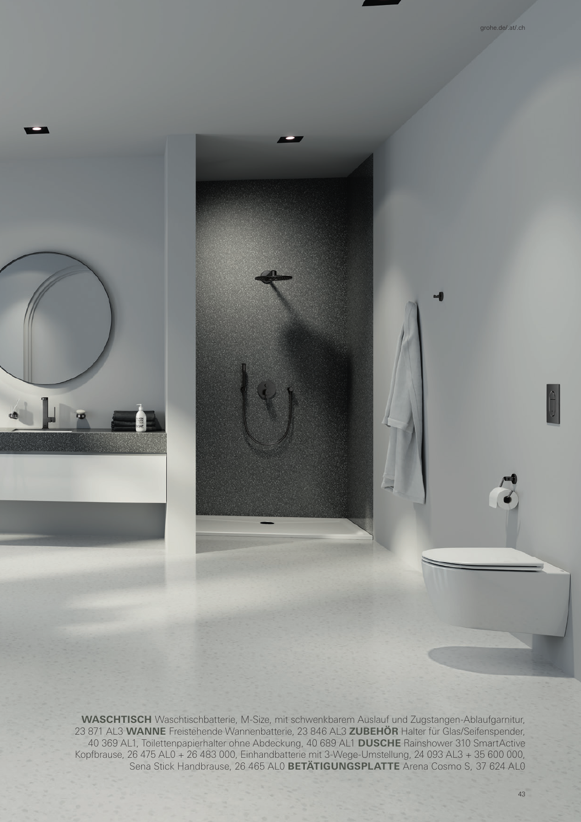 Vorschau GROHE-Colors-Collection-Brochure-2020_de-de Seite 43