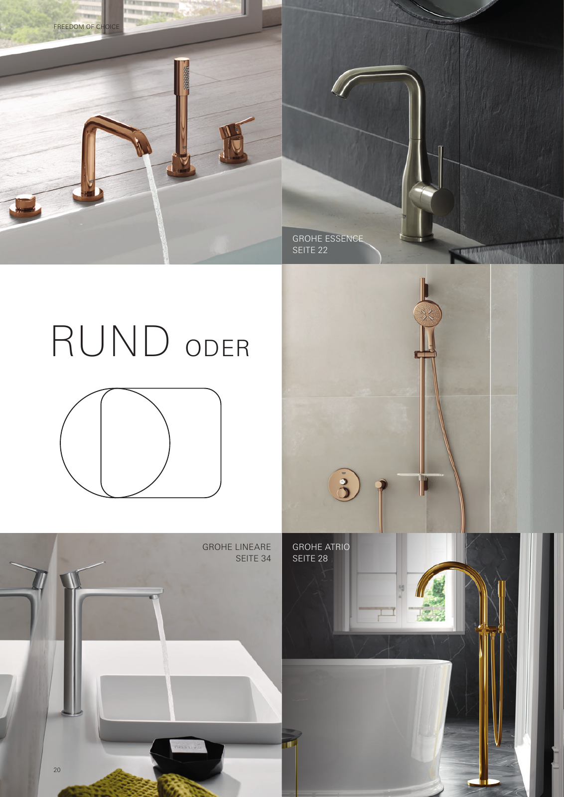 Vorschau GROHE-Colors-Collection-Brochure-2020_de-de Seite 20