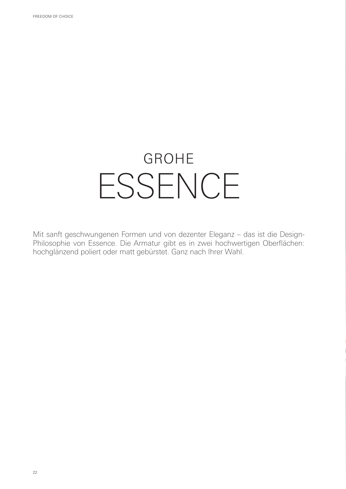 Vorschau GROHE-Colors-Collection-Brochure-2020_de-de Seite 22