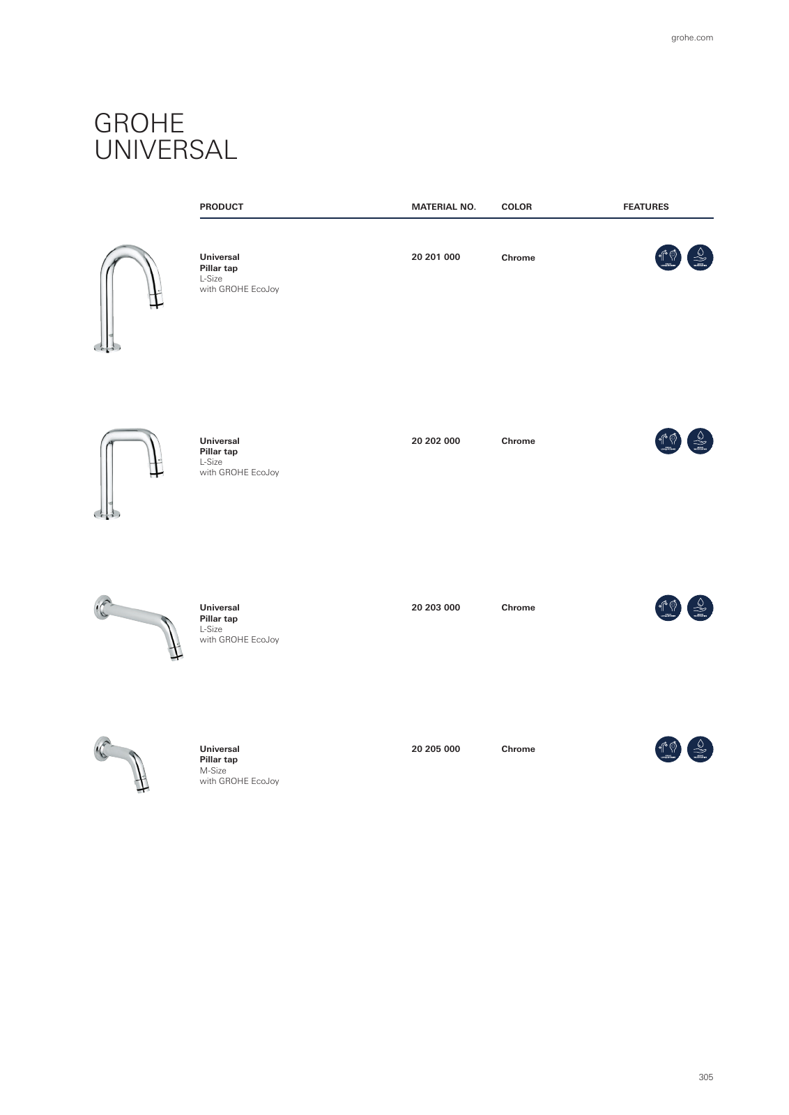 Vorschau GROHE-Bath-Brochure_en-com Seite 309