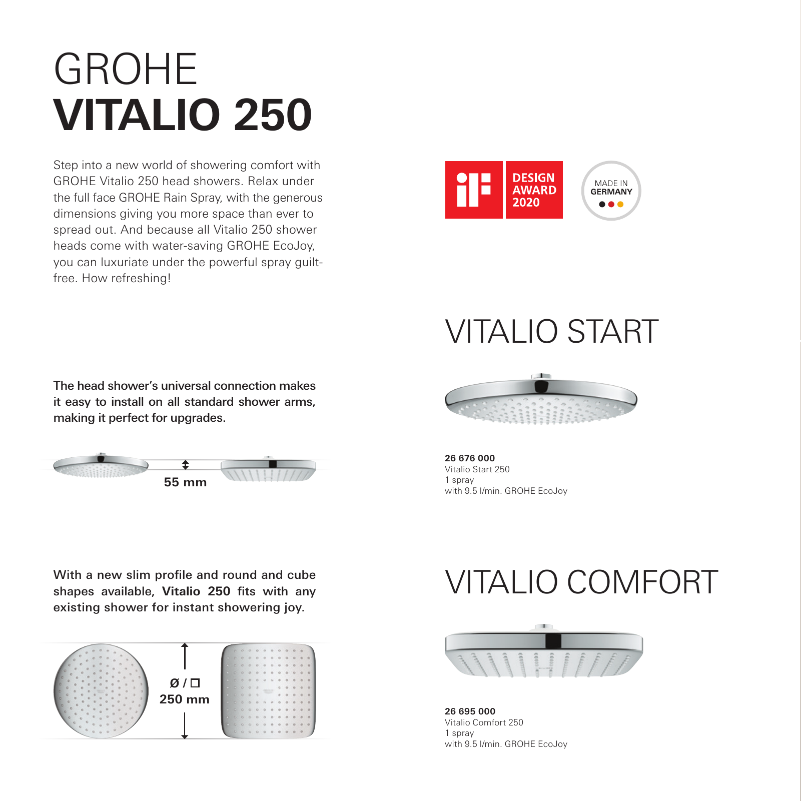 Vorschau GROHE-Vitalio-250-Flyer_en-com Seite 2