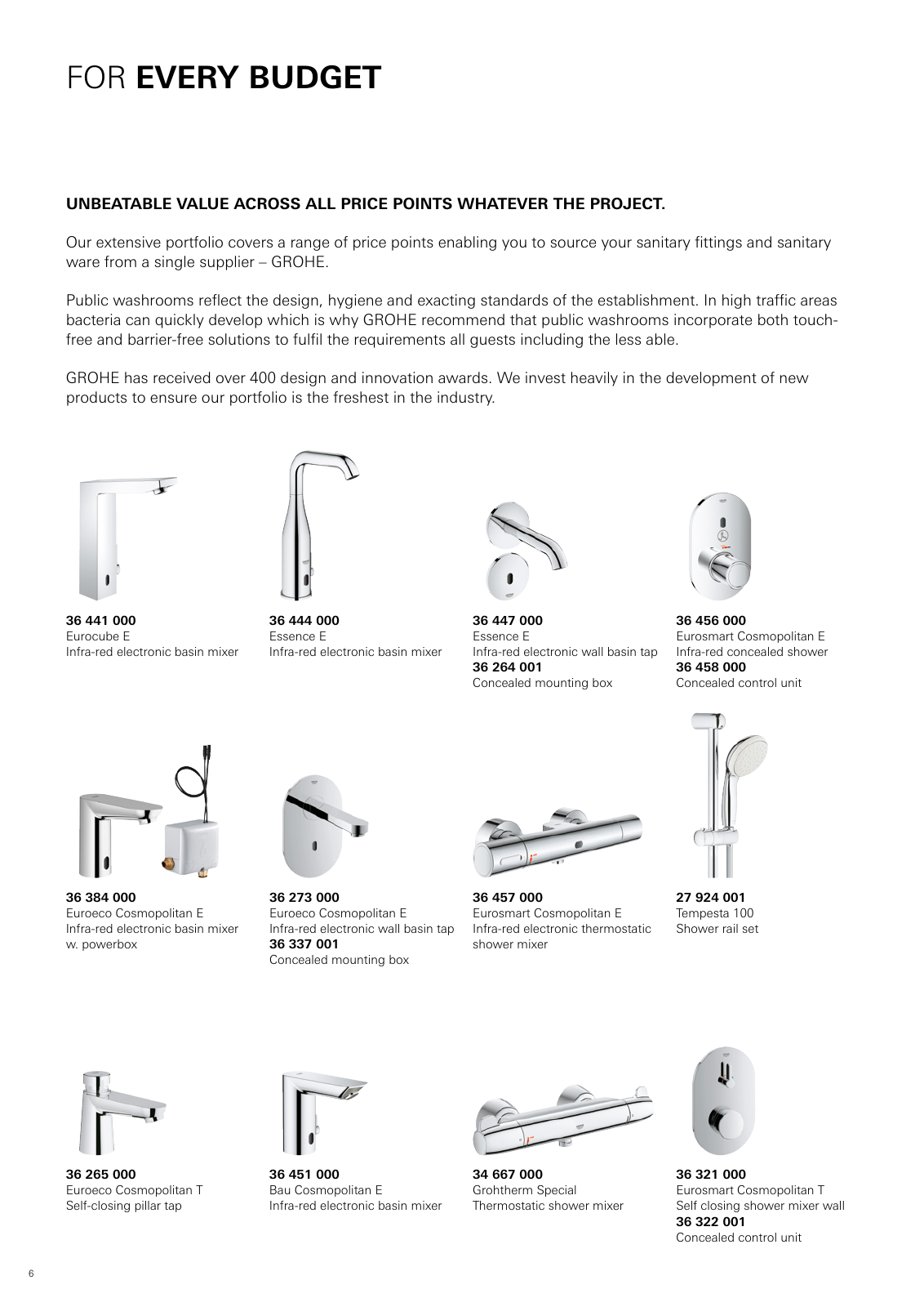 Vorschau GROHE-public-washrooms-brochure_en-com Seite 6