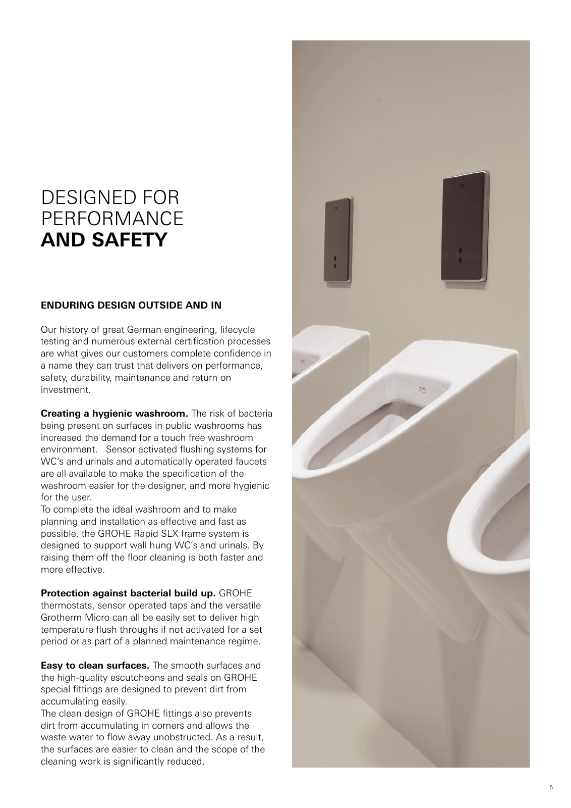 Vorschau GROHE-public-washrooms-brochure_en-com Seite 5