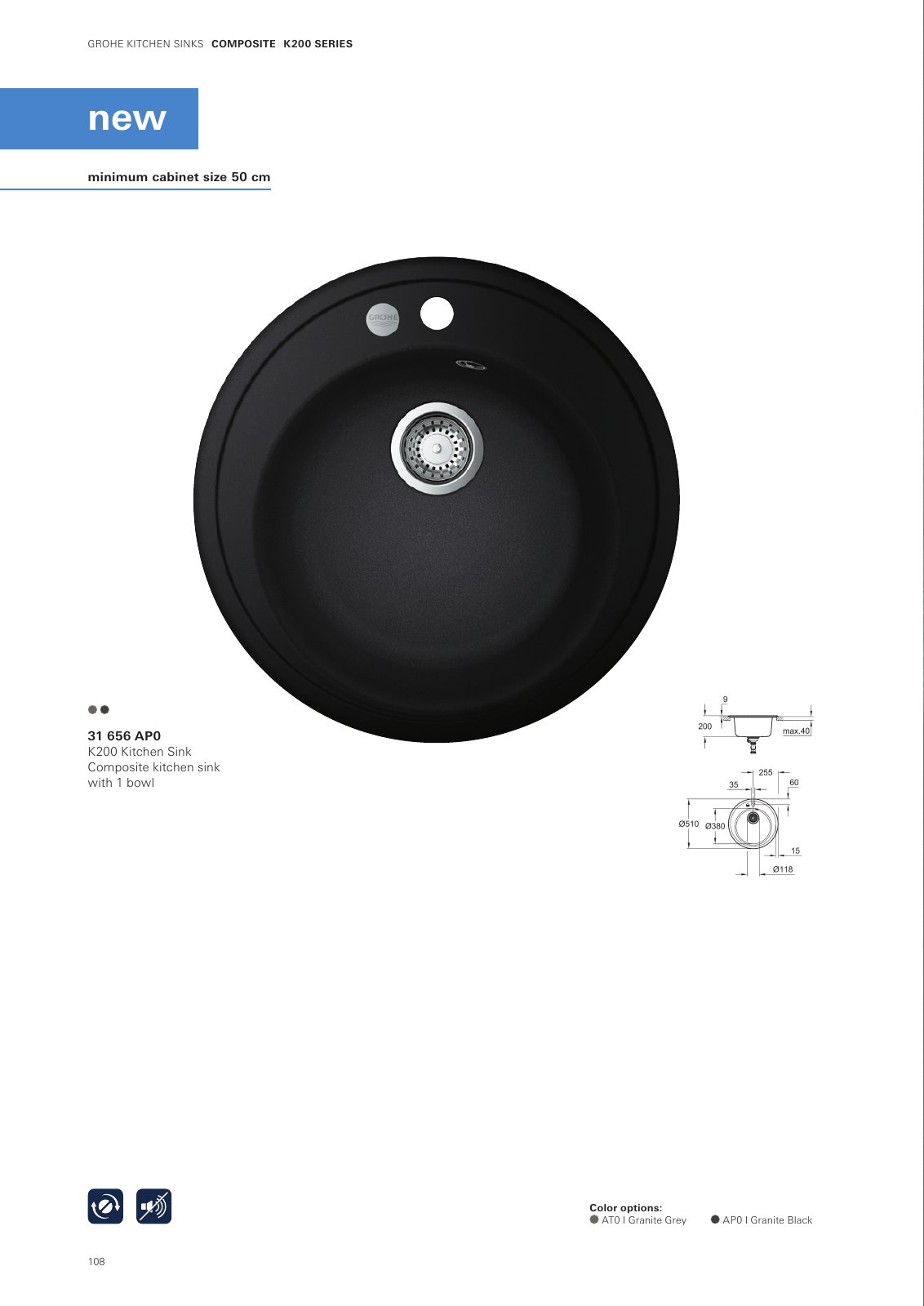 Vorschau Sinks-Brochure_en-cy Seite 108