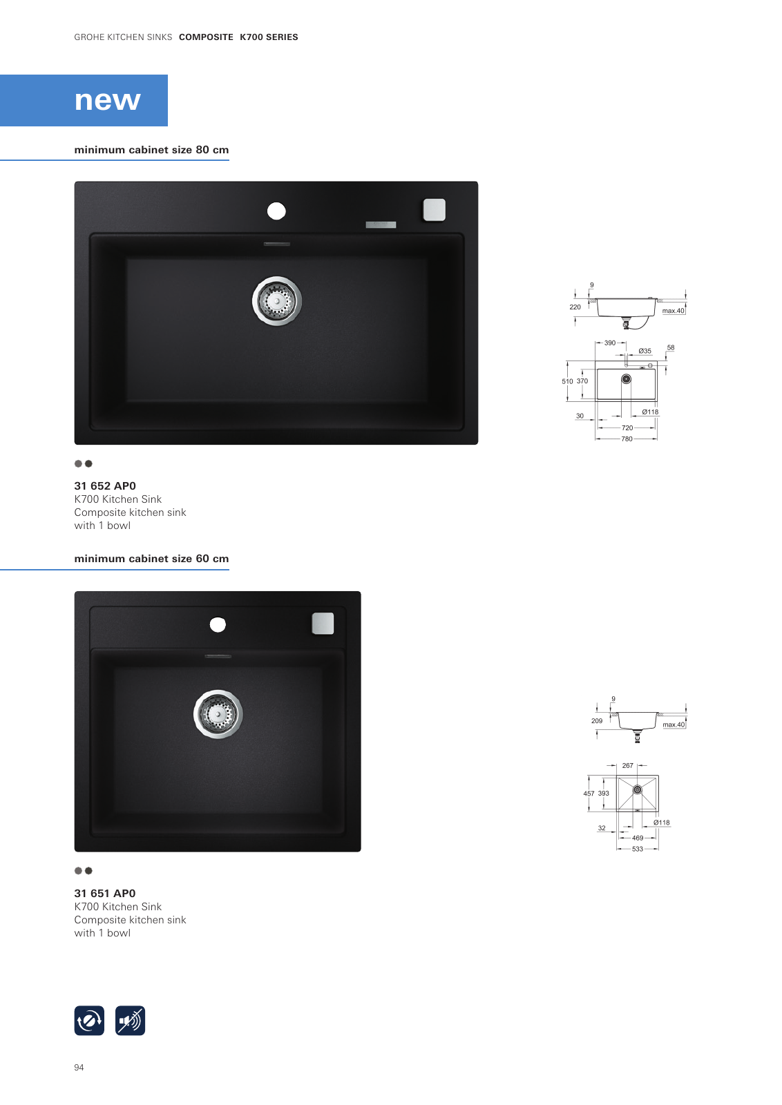 Vorschau Sinks-Brochure_en-cy Seite 94