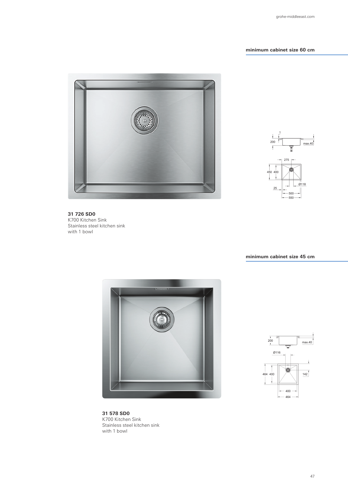 Vorschau Sinks-Brochure_en-cy Seite 47