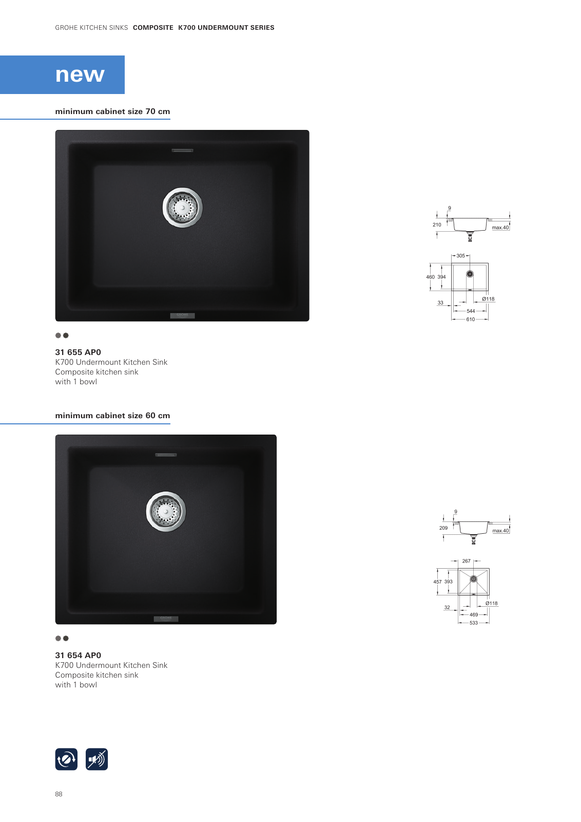 Vorschau Sinks-Brochure_en-cy Seite 88