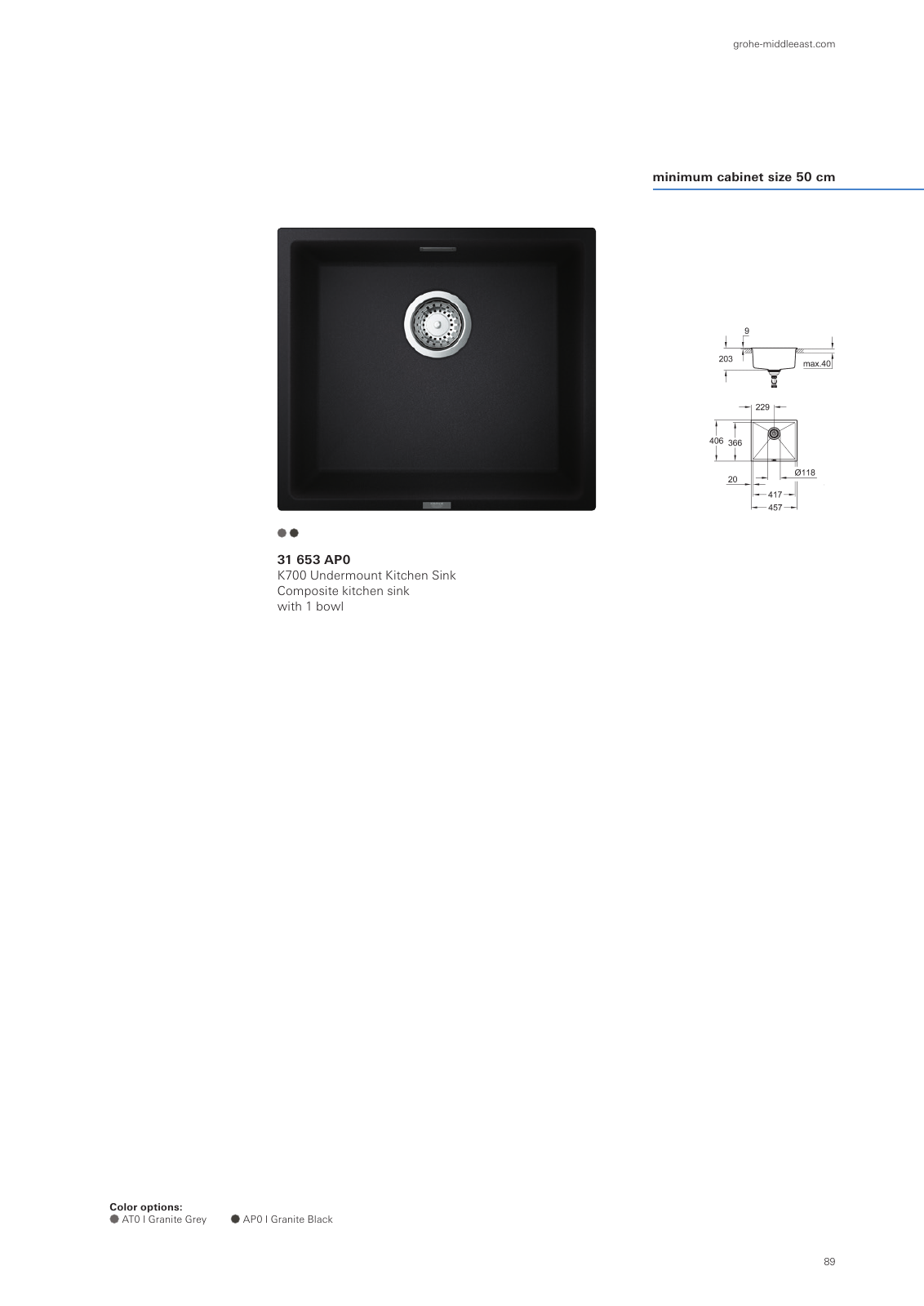 Vorschau Sinks-Brochure_en-cy Seite 89