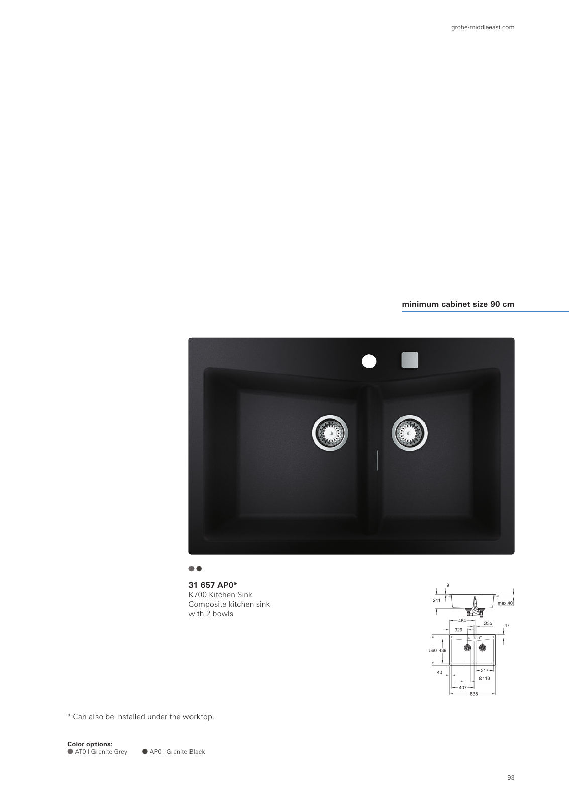 Vorschau Sinks-Brochure_en-cy Seite 93