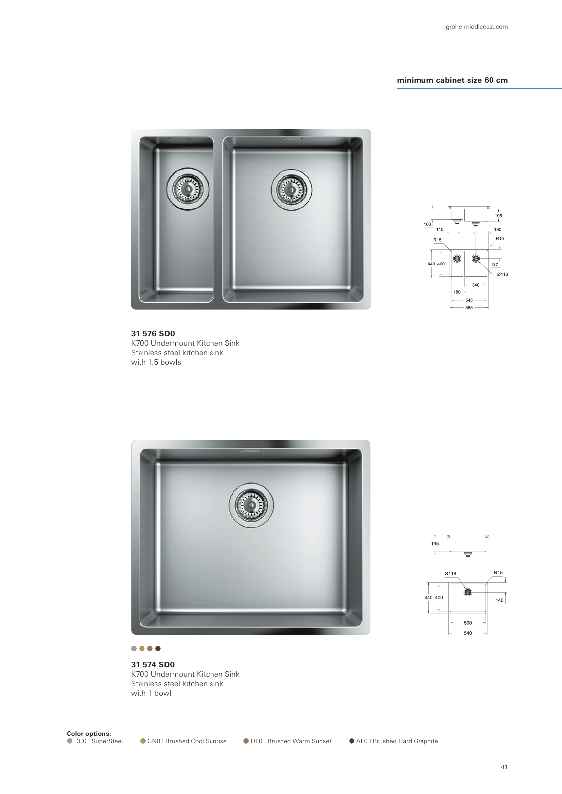 Vorschau Sinks-Brochure_en-cy Seite 41