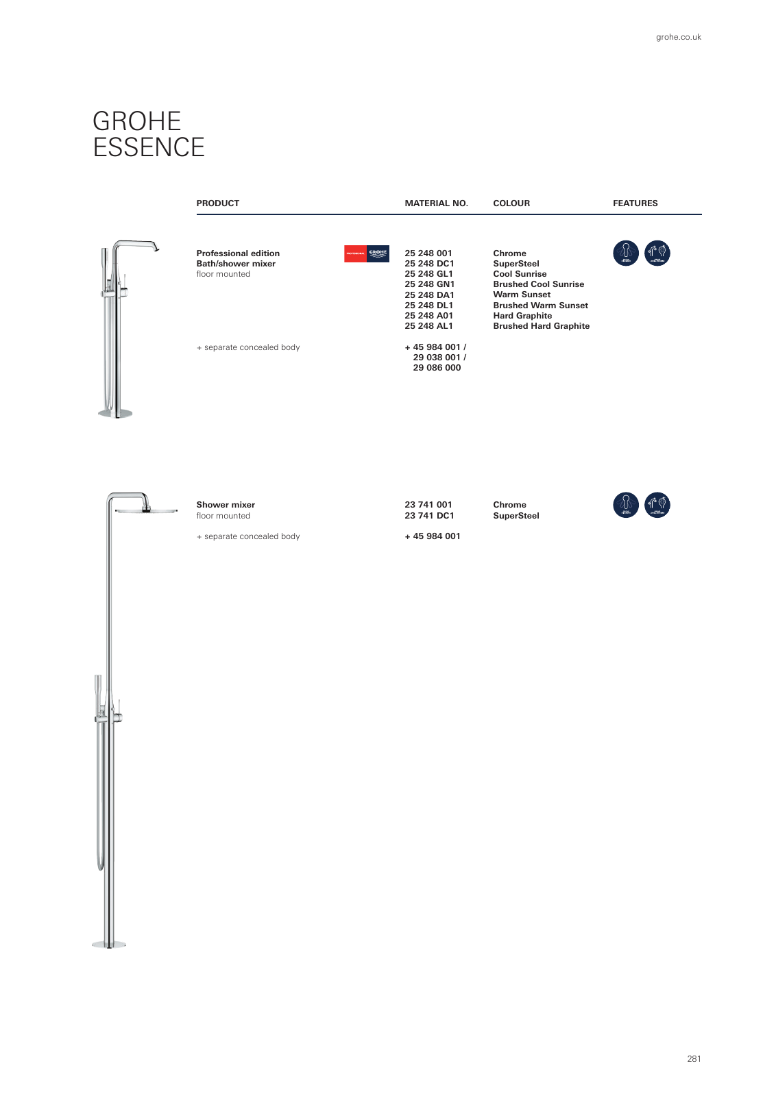 Vorschau GROHE-Bath-Brochure_en-gb Seite 285