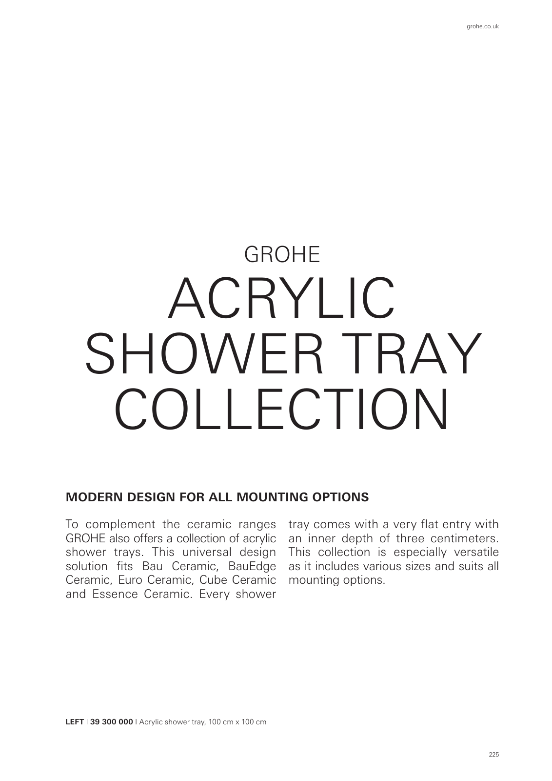 Vorschau GROHE-Bath-Brochure_en-gb Seite 229