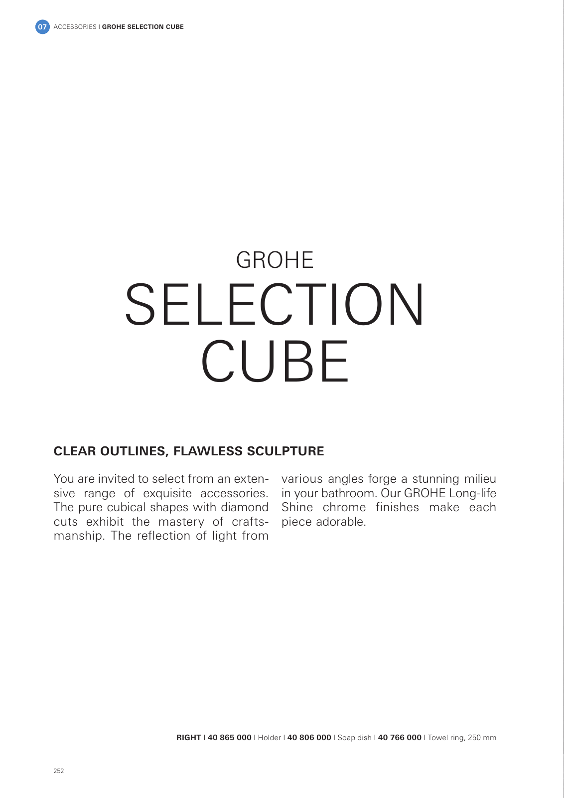Vorschau GROHE-Bath-Brochure_en-gb Seite 256