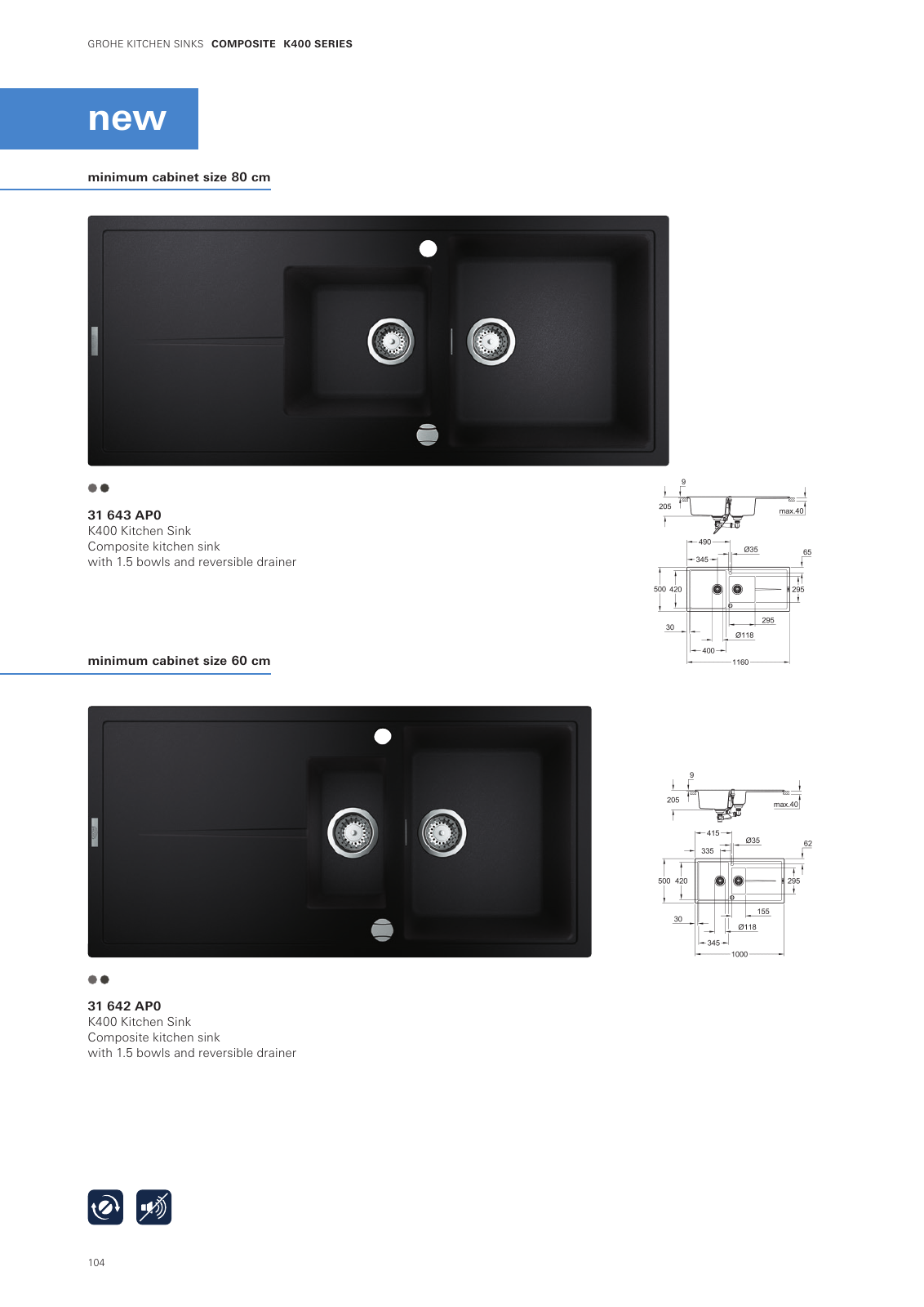 Vorschau Sinks-Brochure_en-gb Seite 104