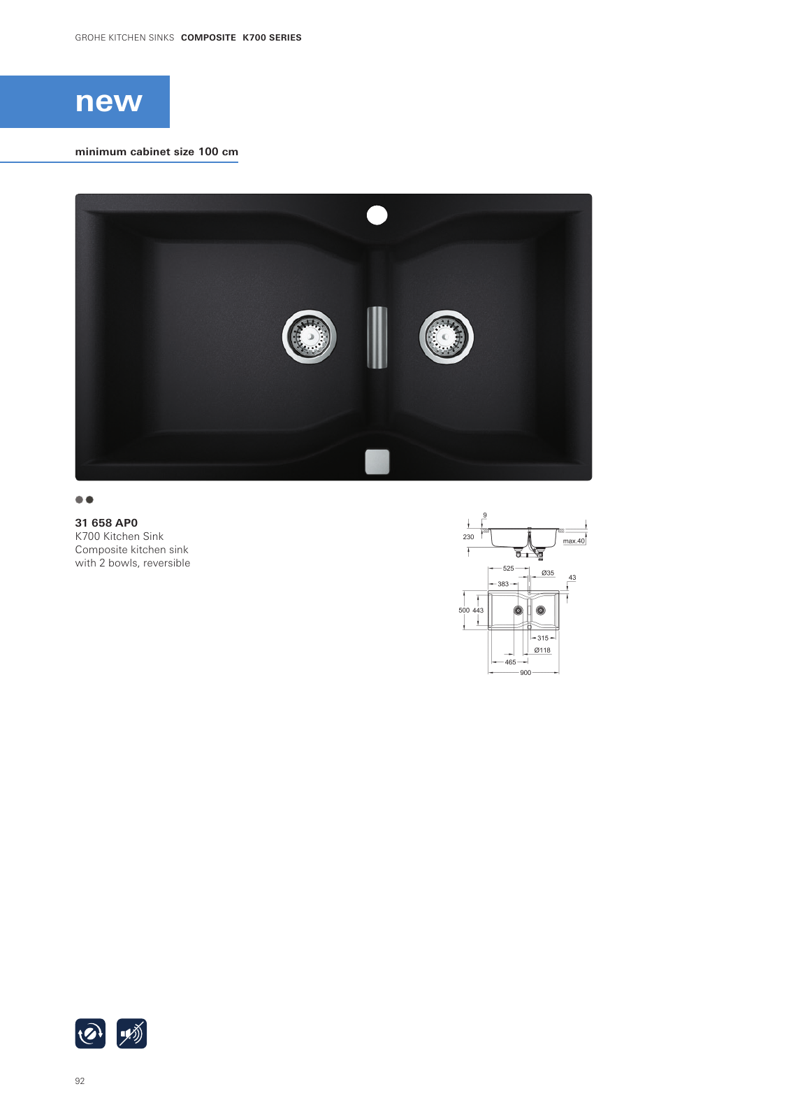 Vorschau Sinks-Brochure_en-gb Seite 92