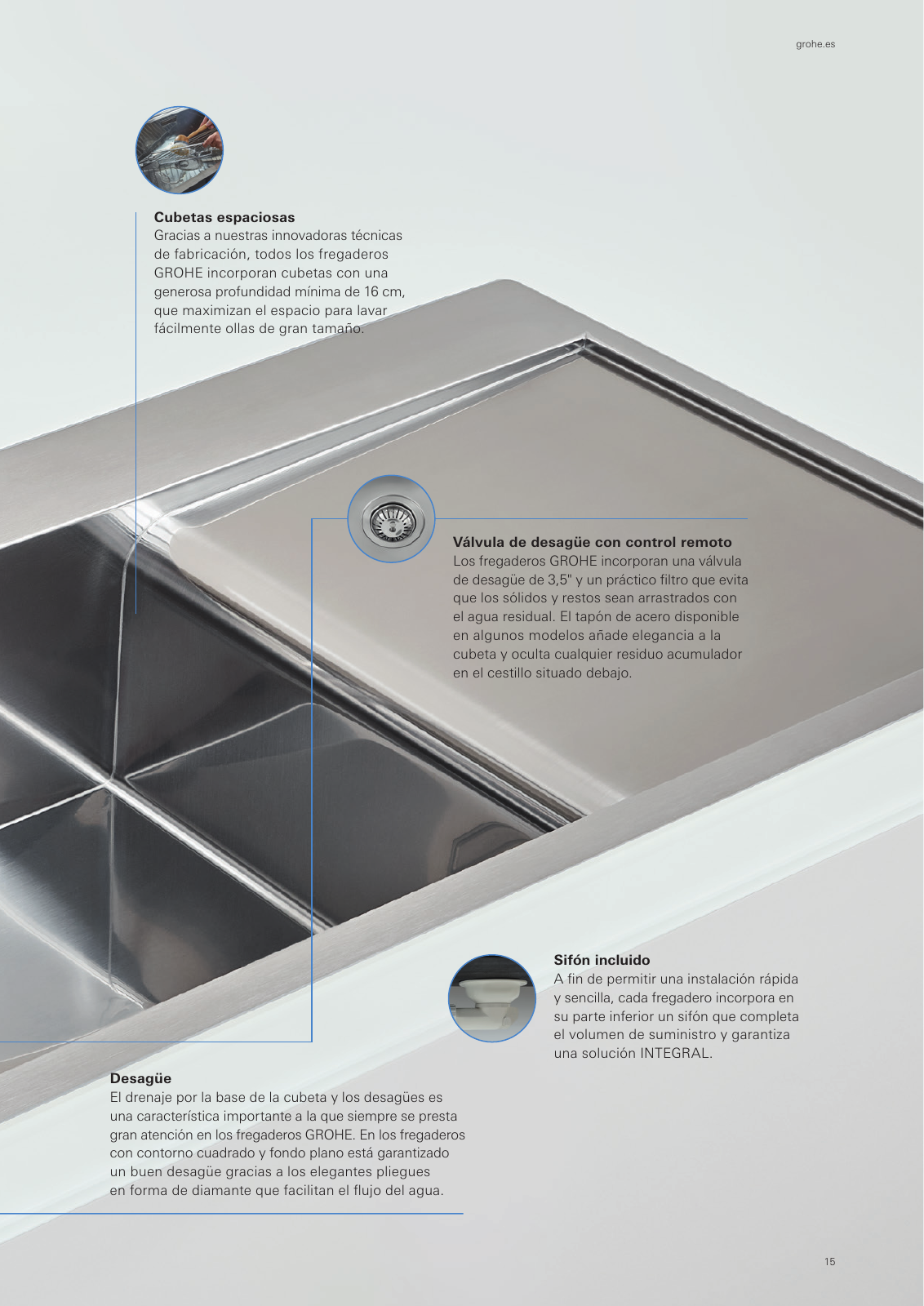 Vorschau Sinks-Brochure_es-es Seite 15