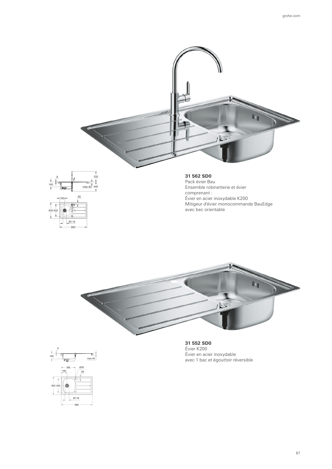 Vorschau Sinks-Brochure_fr-cy Seite 67