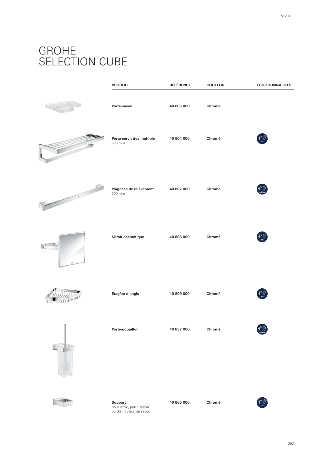 Vorschau GROHE-Bath-Brochure_fr-fr Seite 397