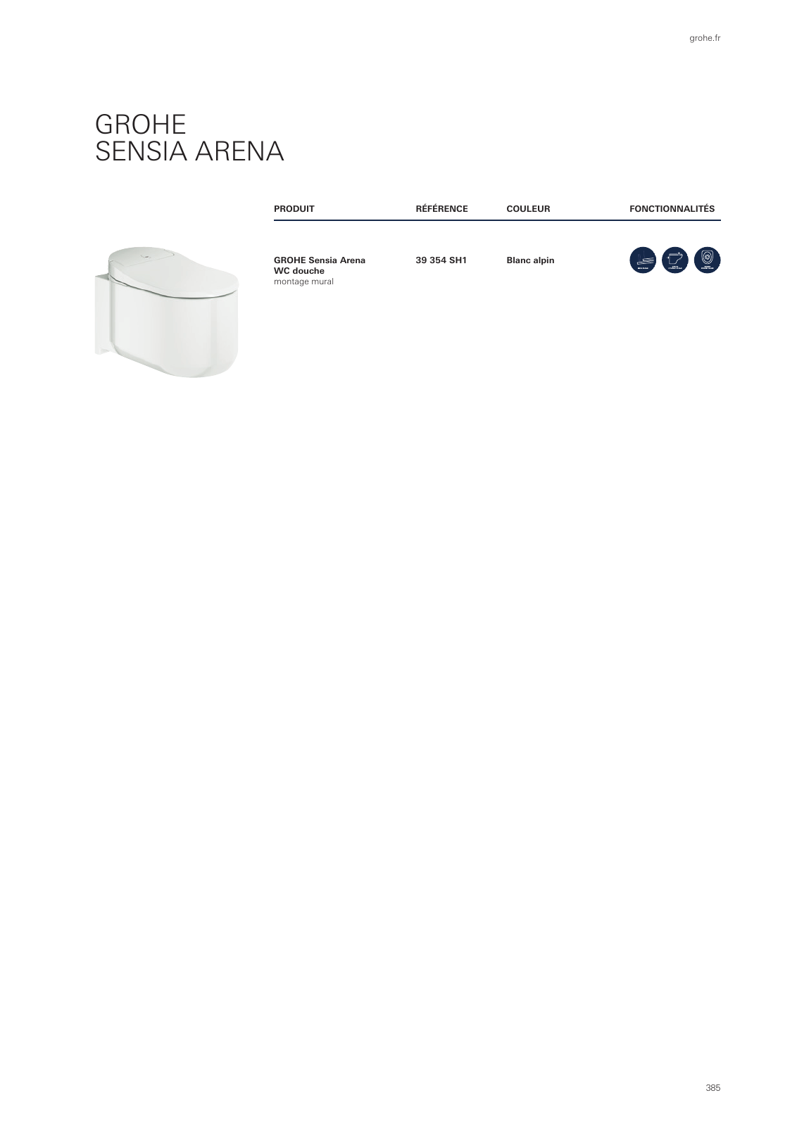 Vorschau GROHE-Bath-Brochure_fr-fr Seite 389