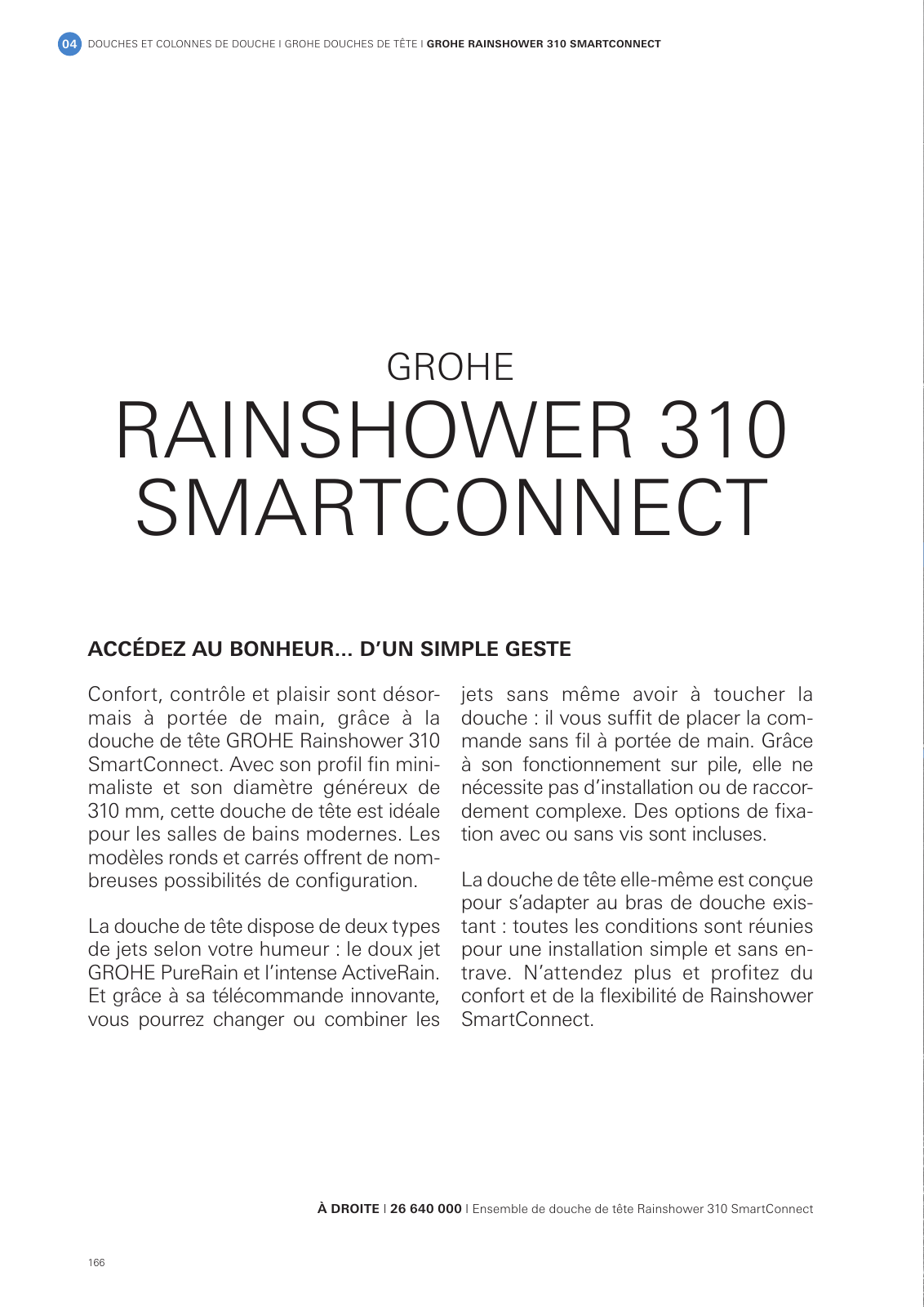 Vorschau GROHE-Bath-Brochure_fr-fr Seite 170